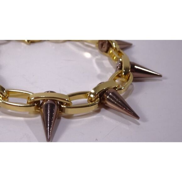 Joomi Lim Women's Single Row Spike Bracelet Gold Rhodium NWOT 159 - Picture 7 of 8